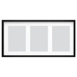 ikea-rodalm-ramka-na-3-zdjecia-czarny-81x40-cm