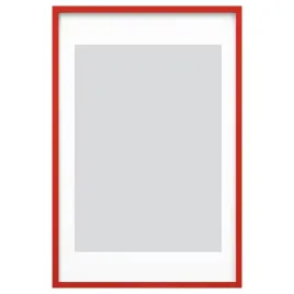 ikea-rodalm-ramka-czerwony-61x91-cm