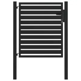 brama-ogrodowa-zamykana-na-klucz-czarna-100x100cm-aluminiowa