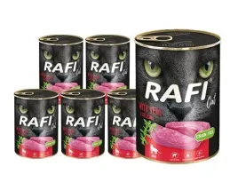 rafi-cat-grain-free-z-cielecina-12x400g