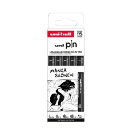 cienkopisy-kreslarskie-do-komiksow-manga-uni-pin-200-manga-shonen-5-sztuk