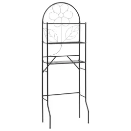 regal-lazienkowy-stalowy-czarny-60x33x174-cm-z-motywem-kwiatu