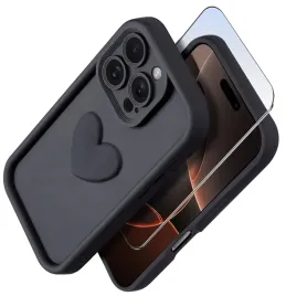 etui-do-iphone-16-pro-silikonowe-matowe-serce-szklo-ochronne-na-ekran-9h