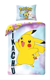 posciel-dziecieca-pokemon-140x200-halantex-100percent-bawelna-pikachu