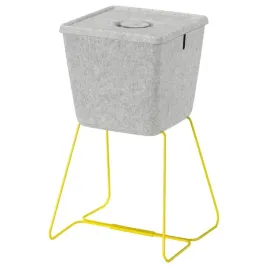 ikea-brannboll-kosz-szary-zolty-30x33x30-cm