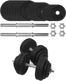 hantle-zeliwne-2x30-kg-gryf-talerze-zestaw-60kg