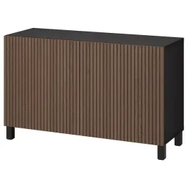 ikea-besta-kombinacja-z-drzwiami-czarnybraz-bjorkoviken-120x42x74-cm