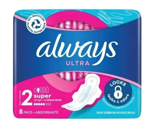 always-ultra-super-plus-podpaski-8szt