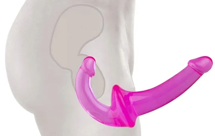 dwustronny-zelowy-penis-strap-on-dla-par-bez-pasow-kolor-rozowy