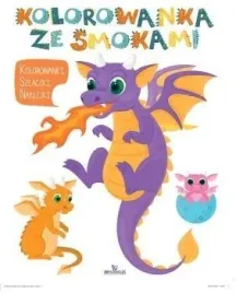 kolorowanka-ze-smokami-praca-zbiorowa