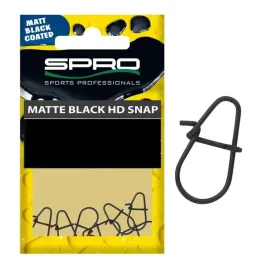 spro-agrafka-spinningowa-matte-black-snaps-8-5mm