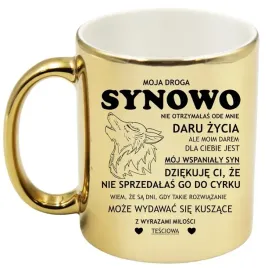 kubek-zloty-premium-dla-synowej-urodziny-imieniny-smieszny-prezent