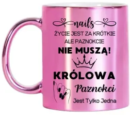 kubek-rozowy-premium-dla-kosmetyczki-stylistki-paznokci-smieszny-prezent
