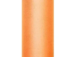 tiul-gladki-dekoracyjny-15cm-9m-pomarancz