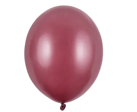 balony-strong-27cm-metallic-maroon-10szt-wypelnienie-powietrze
