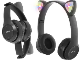 sluchawki-bezprzewodowe-nauszne-bluetooth-dla-dzieci-kotek-uszy-led-radio