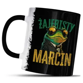 kubek-z-nadrukiem-dla-marcina-prezent-zajebisty-marcin-smieszna-zaba-kawy