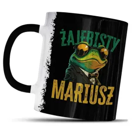 kubek-z-nadrukiem-dla-mariusza-prezent-zajebisty-mariusz-smieszna-zaba-kawy