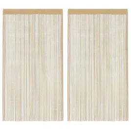 zaslony-sznurkowe-bezowe-100x250-cm-2-szt