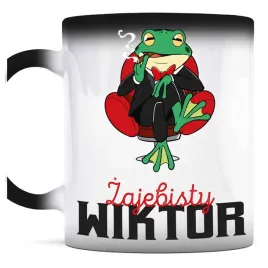 smieszny-prezent-dla-wiktora-kubek-magiczny-smieszna-zaba-zajebisty-wiktor