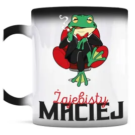 smieszny-prezent-dla-macieja-kubek-magiczny-smieszna-zaba-zajebisty-maciej