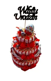 tort-z-kinder-pietrowy-prezent-walentynki-urodziny