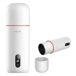 mini-czajnik-termos-elektryczny-z-wyswietlaczem-deerma-035-l-bialy-300w