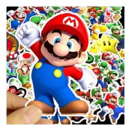 naklejki-super-mario-bros-mix-50-szt
