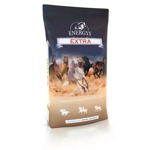 ENERGYS EXTRA pasza granulowana 4mm dla koni intensywnie trenujących 25kg