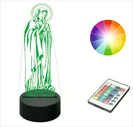 lampka-nocna-matka-boska-3d-led-rgb-prezent-urodziny-na-biurko