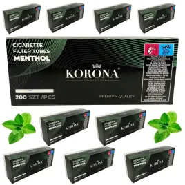 2000-gilz-gilzy-korona-de-luxe-menthol-mentolowe-10x200szt-gilza-8mm