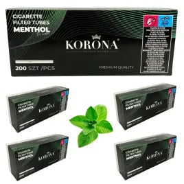 1000-gilz-gilzy-korona-de-luxe-menthol-mentolowe-5x200szt-tutki-gilza-8mm