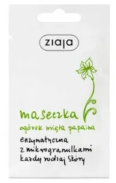 ziaja-maska-enzymatyczna-do-twarzy-ogorek-mieta-7-ml