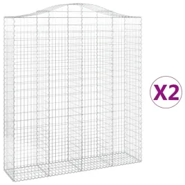 kosze-gabionowe-dekoracyjne-200x50x220-240-cm-srebrne