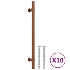 uchwyty-meblowe-retro-brazowe-256-x-32-mm-stal-nierdzewna-10-szt