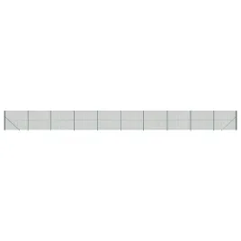 ogrodzenie-z-siatki-ze-stopami-slupkow-zielone-16x25-m