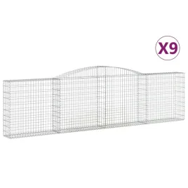 kosze-gabionowe-400x30x100-120cm-srebrne