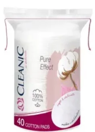 cleanic-platki-owalne-pure-effect-40-szt
