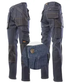 spodnie-robocze-ochronne-monterskie-jeans-stretch