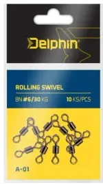 kretliki-delphin-rolling-swivel-a-01-10pcs-bn-14