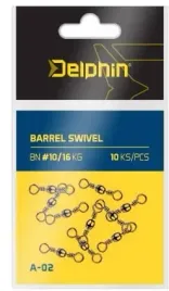 kretliki-delphin-barrel-swivel-a-02-10pcs-bn-10