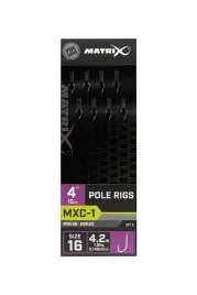 przypon-matrix-mxc-1-sz16-barbless-0145mm-pol