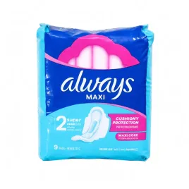 always-maxi-2-super-podpaski-9-szt