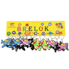 samolot-kolorowy-brelok-do-kluczy-zawieszka-do-plecaka-dla-dzieci-12szt
