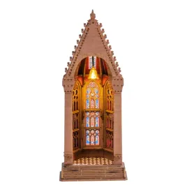 robotime-rolife-geometric-cathedral-tga03-drewniany-model-3d-diy-puzzle-led