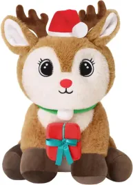pluszowy-renifer-z-prezentem-dekoracja-swiateczna-25cm