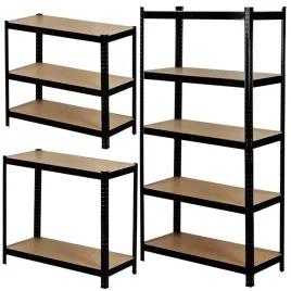 stalowy-regal-magazynowy-150cm-czarny-do-piwnicy-garazu-5-polek-wytrzymaly