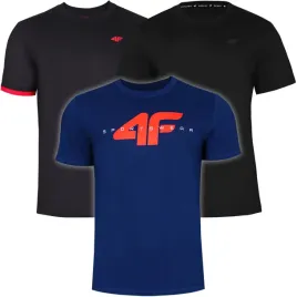 koszulka-meska-4f-komplet-3-szt-t-shirt-podkoszulek-zestaw-tz84-4xl