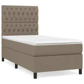 lozko-kontynentalne-z-materacem-taupe-tkanina-100x200-cm