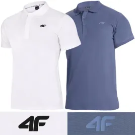koszulka-meska-polo-4f-komplet-2-szt-polowka-t-shirt-zestaw-tz32-l
